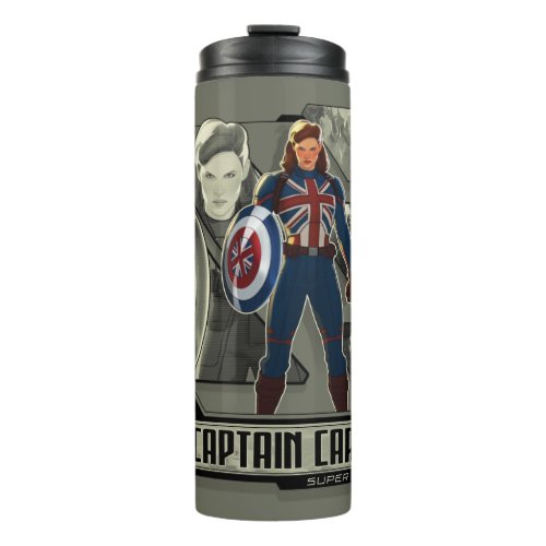 What If  Captain Carter Super Soldier Thermal Tumbler