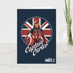 What If…?   Captain Carter Union Jack Card