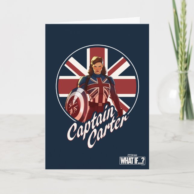 What If…? | Captain Carter Union Jack Card (Front)
