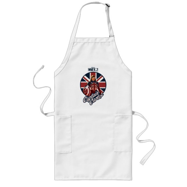 What If…? | Captain Carter Union Jack Long Apron (Front)