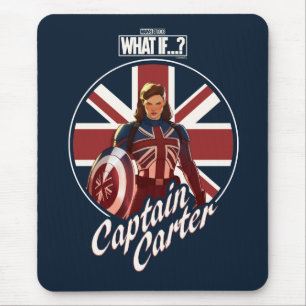 What If…? Captain Carter Union Jack Mouse Pad