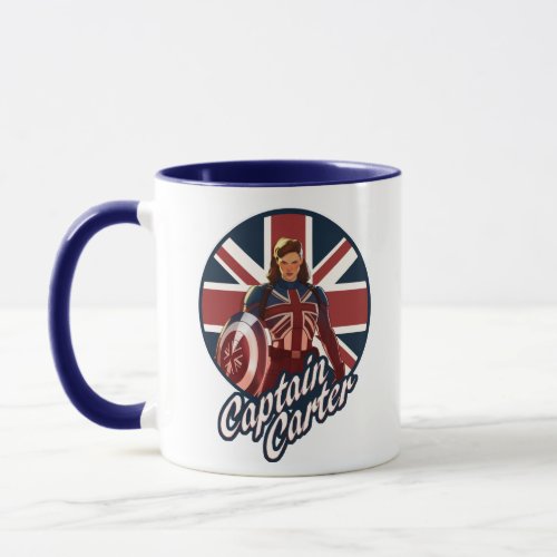 What If  Captain Carter Union Jack Mug