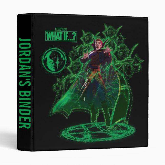 What If…? | Doctor Strange Astral Projections 3 Ring Binder (Front/Spine)
