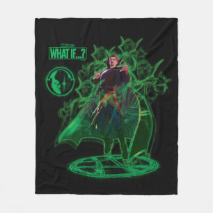 What If…?   Doctor Strange Astral Projections Fleece Blanket