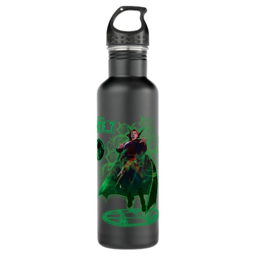 What If  Doctor Strange Astral Projections Stainless Steel Water Bottle