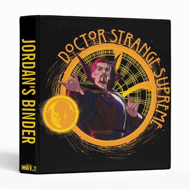 What If…? | Doctor Strange Supreme 3 Ring Binder (Front/Spine)