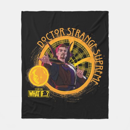 What Ifâ  Doctor Strange Supreme Fleece Blanket