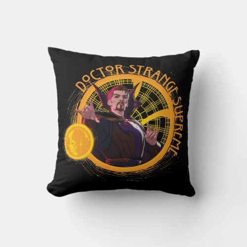 What Ifâ  Doctor Strange Supreme Throw Pillow