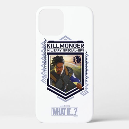 What If  Killmonger Military Special_Ops iPhone 12 Case