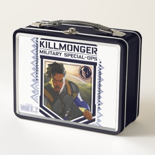 What If  Killmonger Military Special_Ops Metal Lunch Box