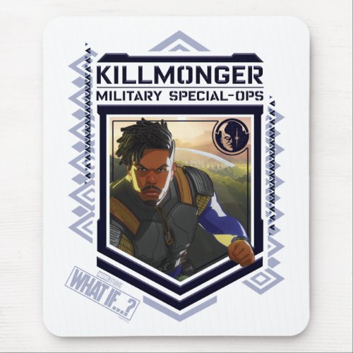 What If  Killmonger Military Special_Ops Mouse Pad