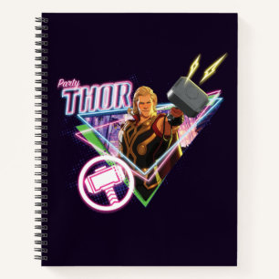What If…?   Party Thor Neon Graphic Notebook