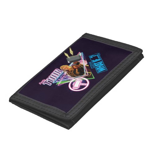 What If  Party Thor Neon Graphic Trifold Wallet