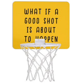 What if Something Good Mini Basketball Hoop