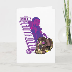 What If…?   T'Challa Star-Lord Character Graphic Card