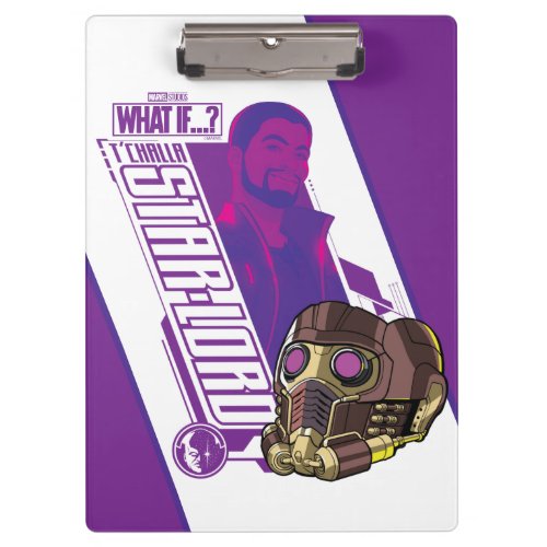 What Ifâ  TChalla Star_Lord Character Graphic Clipboard