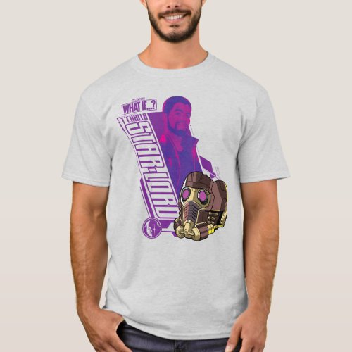 What Ifâ  TChalla Star_Lord Character Graphic T_Shirt