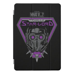 What If…?   T'Challa Star-Lord Helmet Graphic iPad Pro Cover