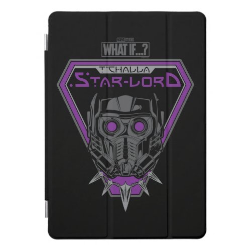 What If  TChalla Star_Lord Helmet Graphic iPad Pro Cover