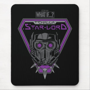 What If…? T'Challa Star-Lord Helmet Graphic Mouse Pad