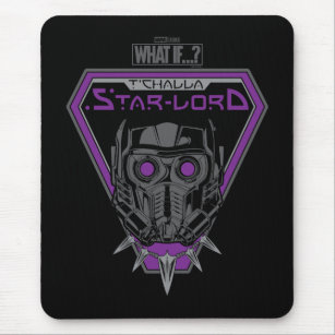 What If…?   T'Challa Star-Lord Helmet Graphic Mouse Pad