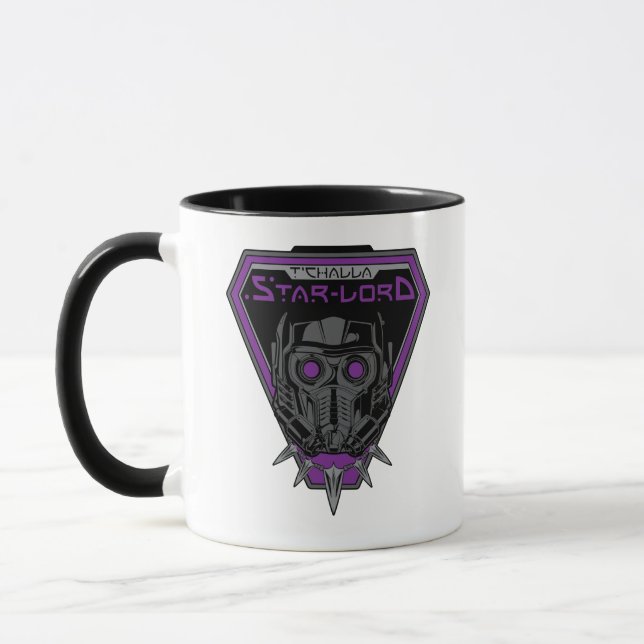 What If…? | T'Challa Star-Lord Helmet Graphic Mug (Left)