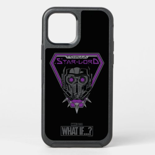 What If  TChalla Star_Lord Helmet Graphic OtterBox Symmetry iPhone 12 Case