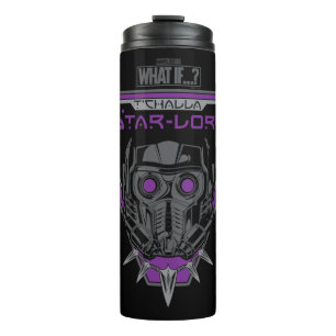 What If…?   T'Challa Star-Lord Helmet Graphic Thermal Tumbler
