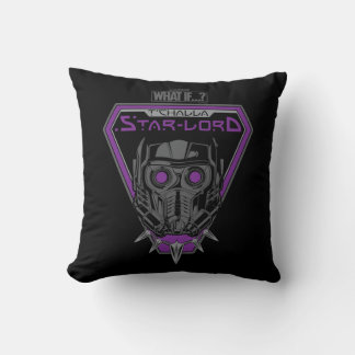 What If…? | T'Challa Star-Lord Helmet Graphic Throw Pillow
