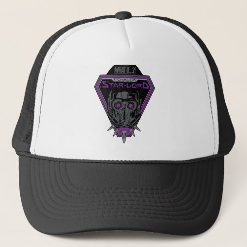 What Ifâ  TChalla Star_Lord Helmet Graphic Trucker Hat