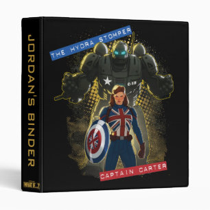 What If…?   The Hydra Stomper & Captain Carter 3 Ring Binder