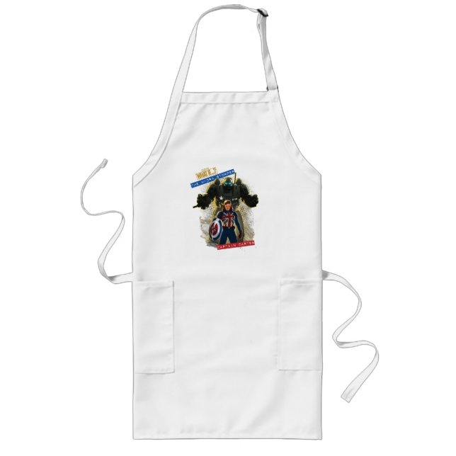 What If…? | The Hydra Stomper & Captain Carter Long Apron (Front)