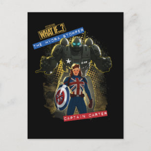 What If…?   The Hydra Stomper & Captain Carter Postcard