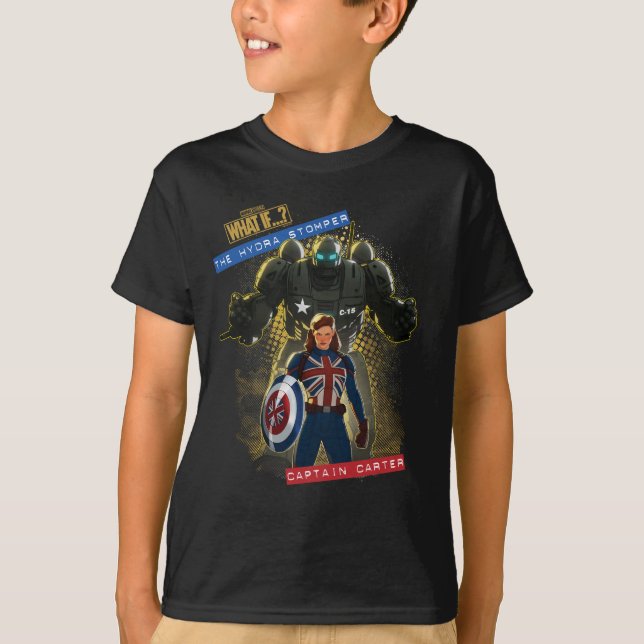 What If…? | The Hydra Stomper & Captain Carter T-Shirt (Front)