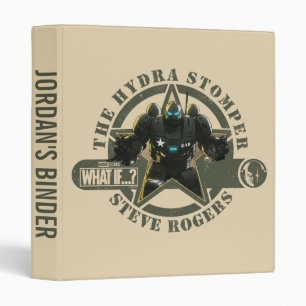 What If…?   The Hydra Stomper Steve Rogers 3 Ring Binder