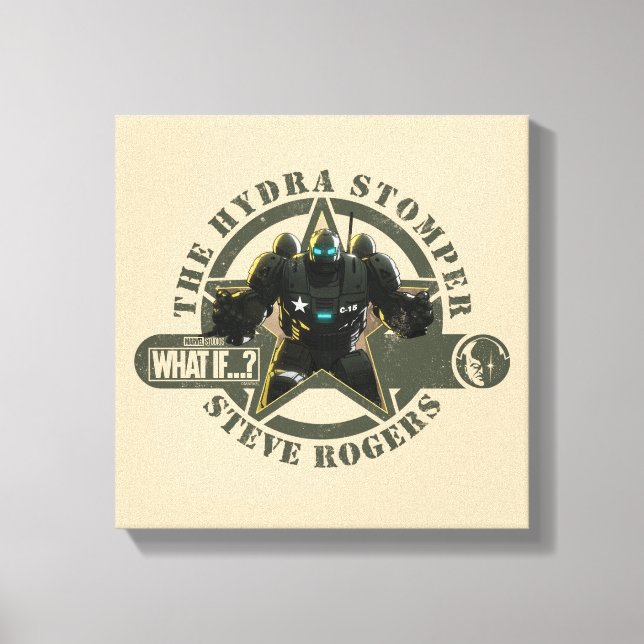 What If…? | The Hydra Stomper Steve Rogers Canvas Print (Front)