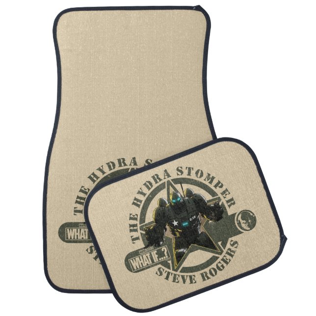 What If…? | The Hydra Stomper Steve Rogers Car Floor Mat (Set)