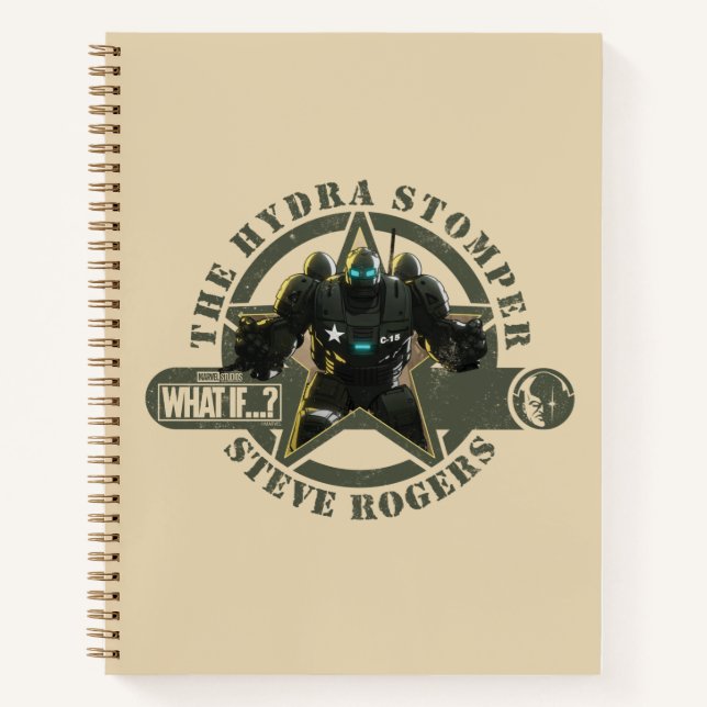 What If…? | The Hydra Stomper Steve Rogers Notebook (Front)
