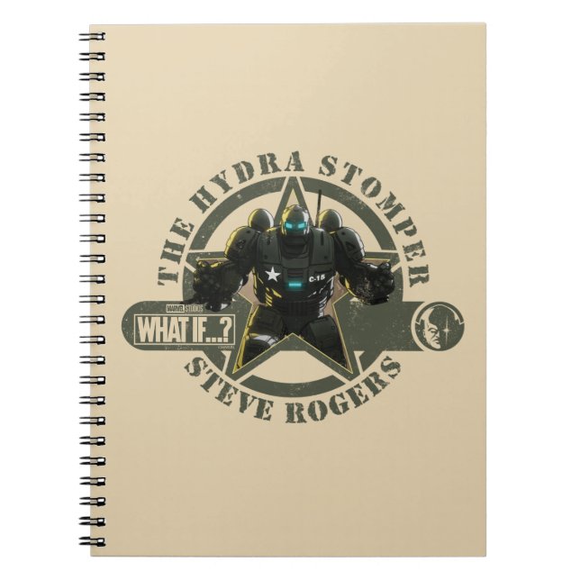 What If…? | The Hydra Stomper Steve Rogers Notebook (Front)