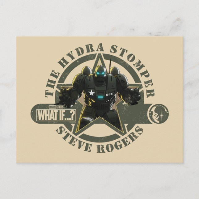 What If…? | The Hydra Stomper Steve Rogers Postcard (Front)