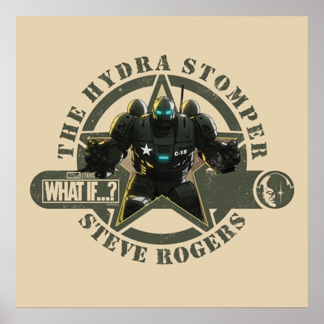 What If…? | The Hydra Stomper Steve Rogers Poster (Front)