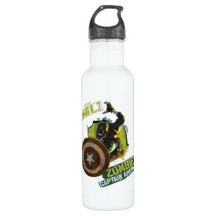What If…? Zombie Captain America Tearing Thru Stainless Steel Water Bottle