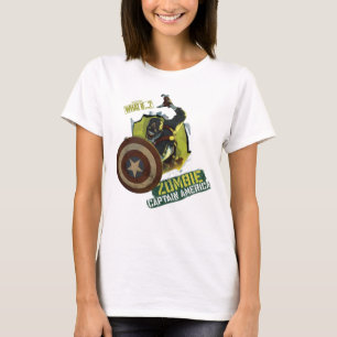 What If…?   Zombie Captain America Tearing Thru T-Shirt