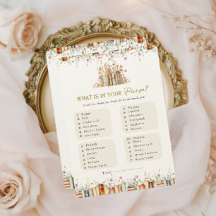 What in Your Purse Bridal Shower - New Chapter