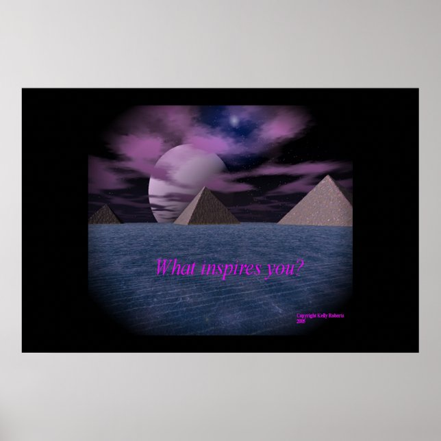 What inspires you? poster (Front)