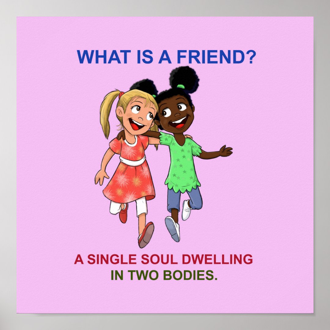 what-is-a-friend-poster-zazzle