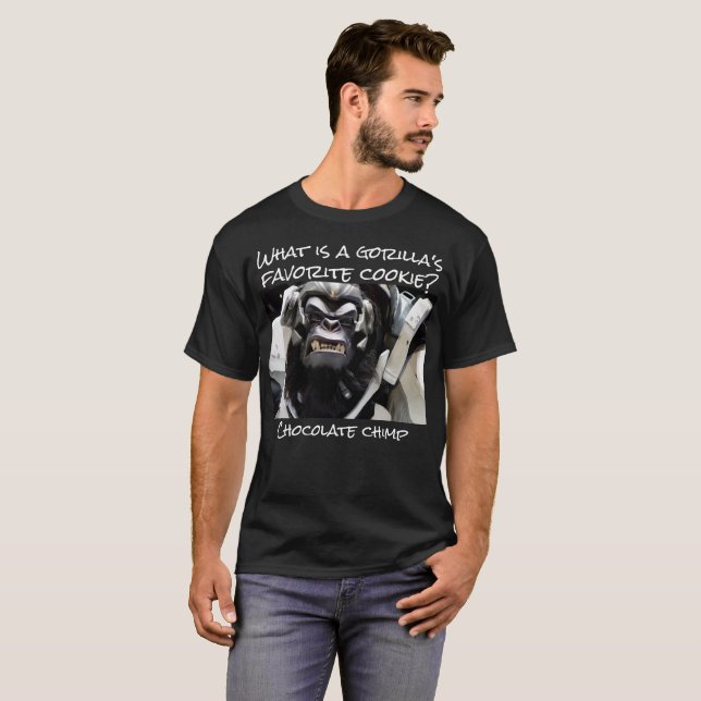 What is a gorilla's favorite cookie? T-Shirt (Front Full)