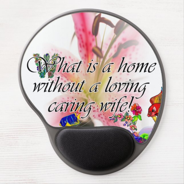 What is a home without.... gel mouse pad (Front)