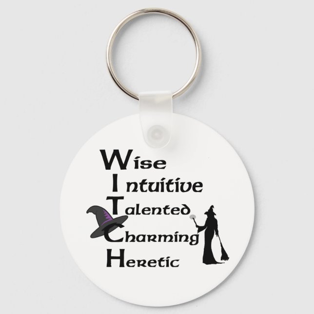 What-is-a-Witch Keychain (Front)