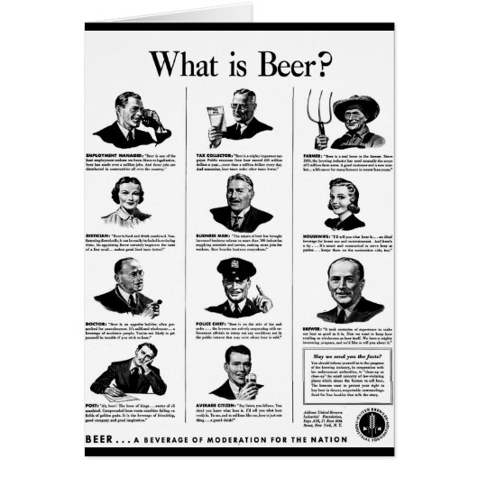 What is Beer? (Front)